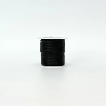 HobbyArts Lædersnor, 10 m, Sort 1.00 mm