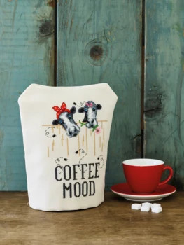 Broderikit Coffee Mood 23x27 cm