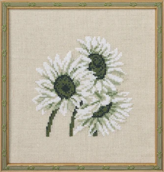 Broderikit Solsikke 18 x 19 cm