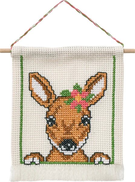 Broderikit MFK Rådyr M5119/18 16 x 18 cm
