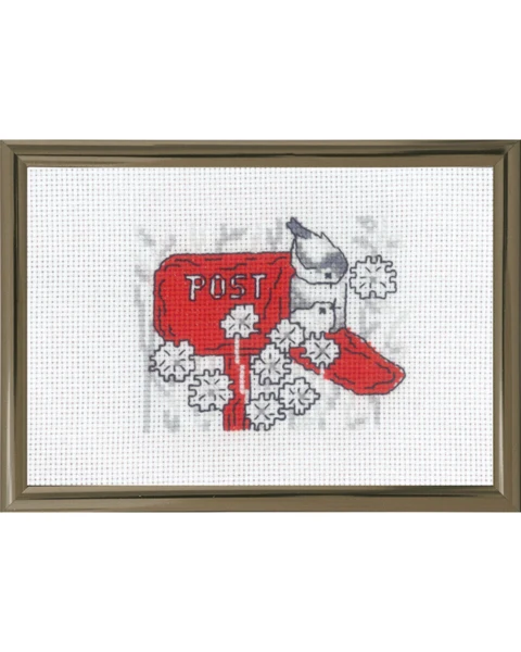 Broderikit Postkasse R5794 10 x 15 cm