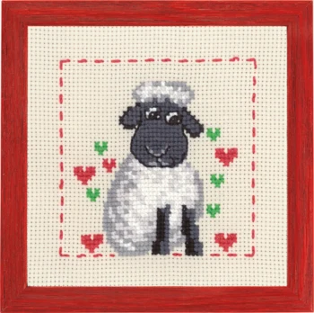 Broderikit MFK Får R/5387 19 x 19 cm