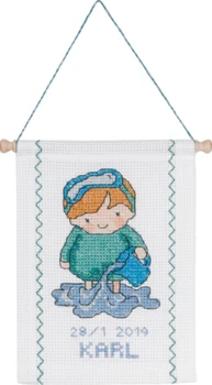 Broderikit Vandmand B5129/18 18 x 25 cm