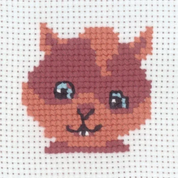 Broderikit Egern 8 x 8 cm