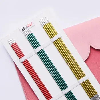 KnitPro ZING Strømpepindesæt 20 cm (6 str. 2.50-5.00mm)