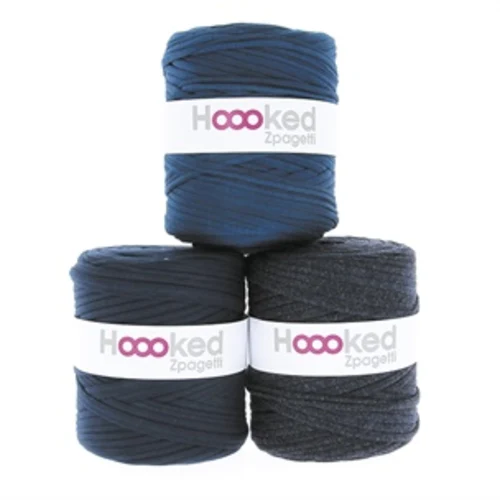 Hoooked Zpagetti 16 Dark Blue Shades