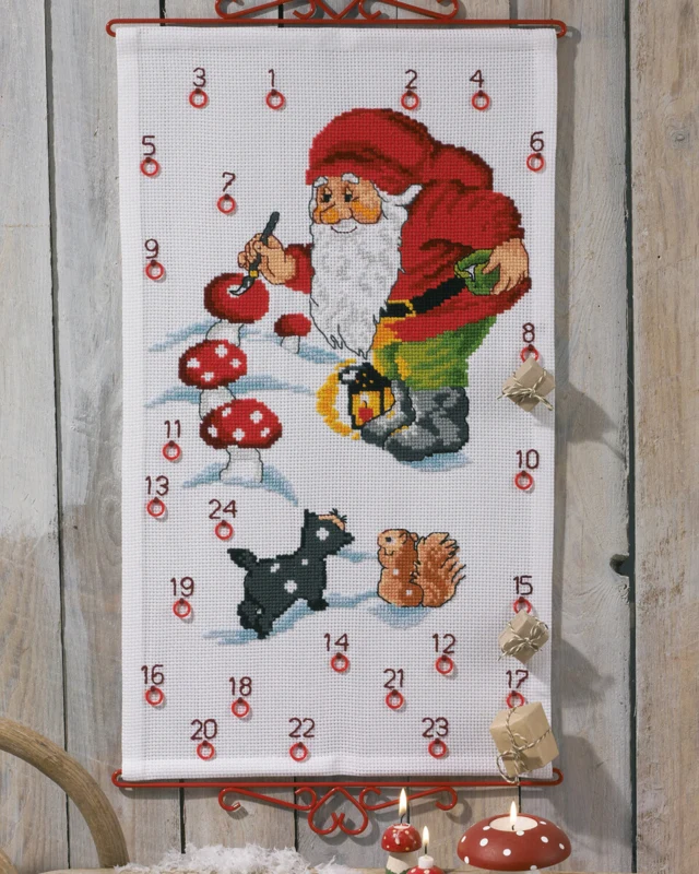 Broderikit Julem. maler B5125/38 38 x 65 cm