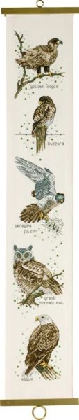Broderikit Rovfugle B5159/16 16 x 90 cm