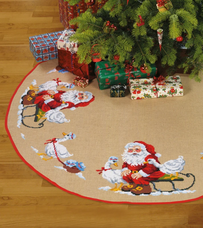 Broderikit Maxi Nisse / Gæs Ø 170cm