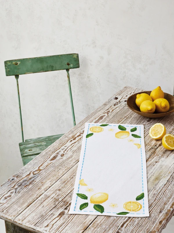 Broderikit Limone 25 x 61 cm