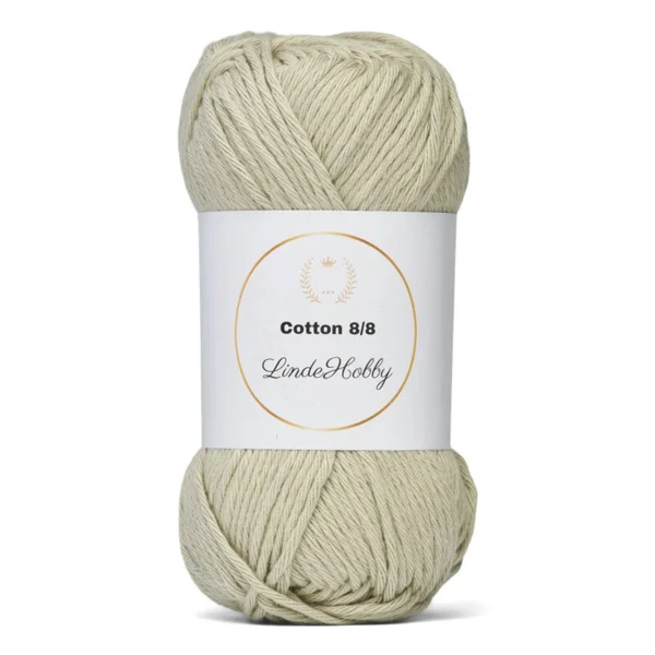 LindeHobby Cotton 8/8 - Soft Pastel Dream, 10 ngl 048 Alga