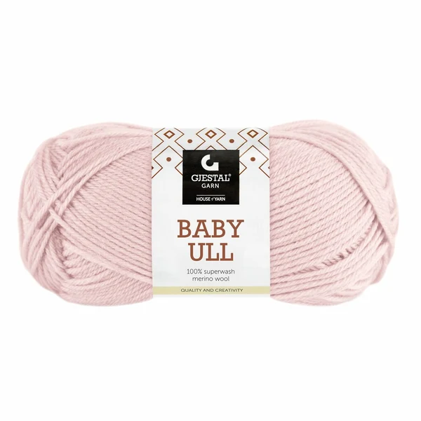Gjestal Baby Ull 8560 Pudderrosa