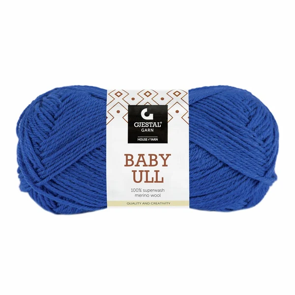 Gjestal Baby Ull 8540 Kongeblå