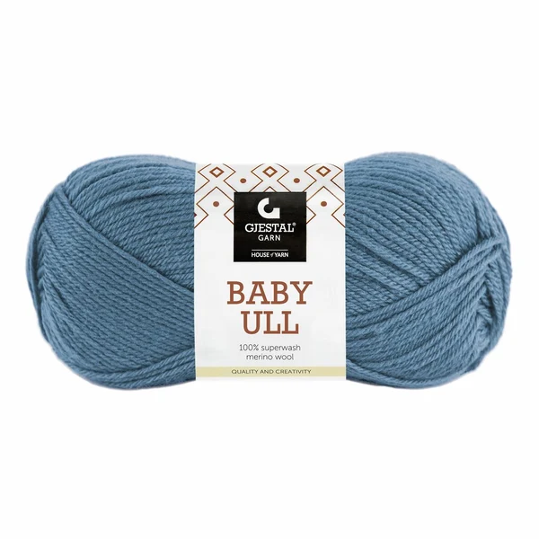 Gjestal Baby Ull 8506 Denimblå
