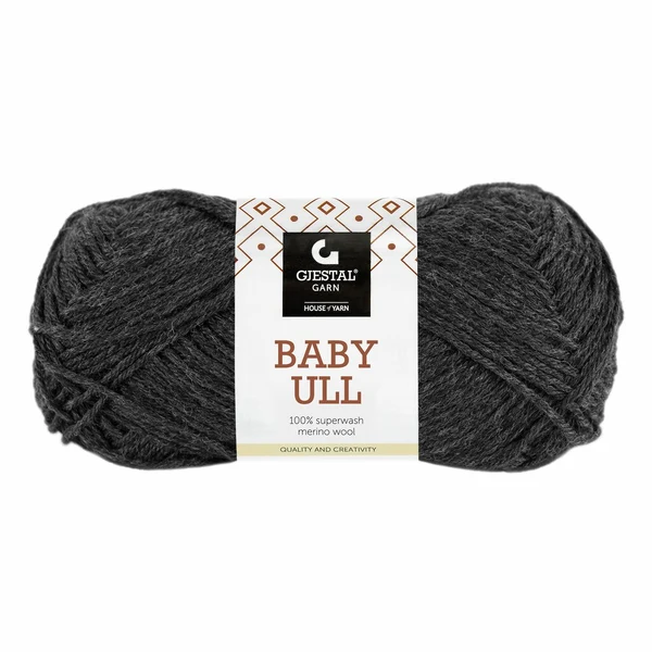 Gjestal Baby Ull 8556 Koksgrå