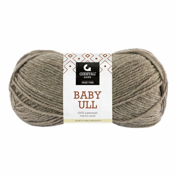 Gjestal Baby Ull 3841 Beige meleret