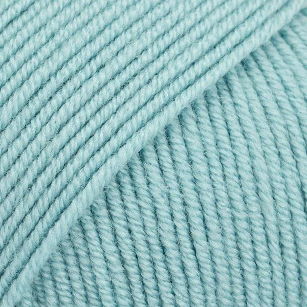 DROPS Baby Merino 43 Lys søgrøn (Uni Colour) - mørkere end billedet