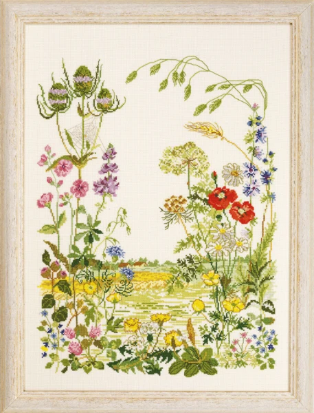 Broderikit Edderkoppespind 33 x 45 cm R5409 #