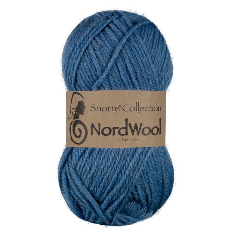 Viking Snorre NordWool 123 Mellemblå