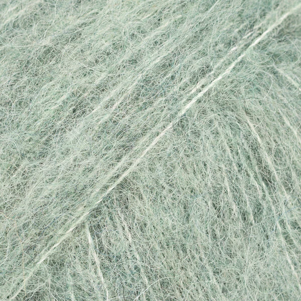 DROPS Brushed Alpaca Silk 21 Salvie grøn (Mix)