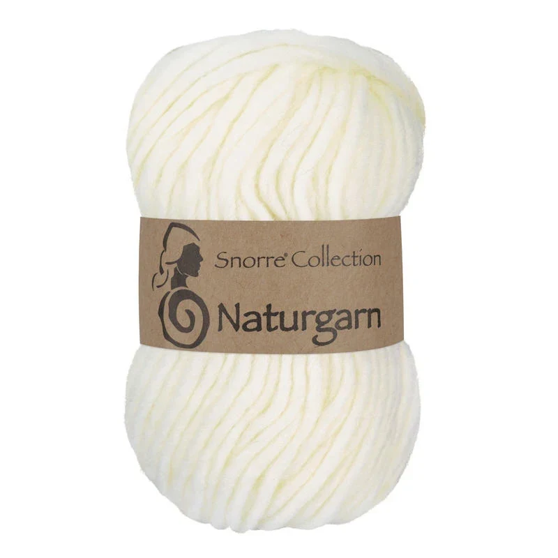 Viking Snorre Naturgarn 602 Hvid