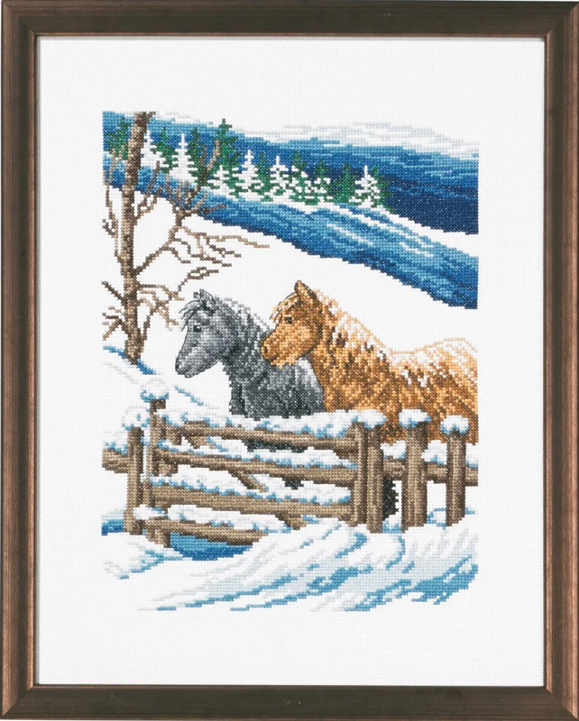 Broderikit Vinterfolden R5369 29 x 37 cm