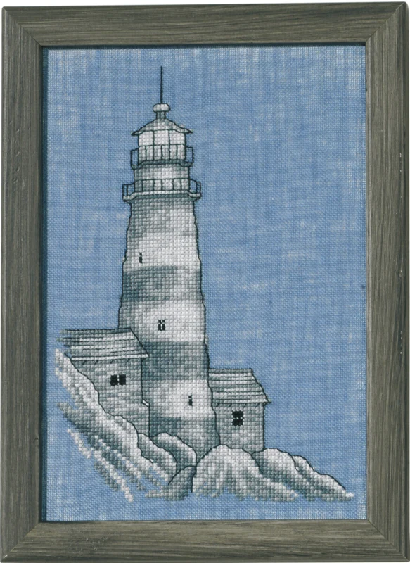 Broderikit Fyrtårn 1 R5396 15 x 22 cm