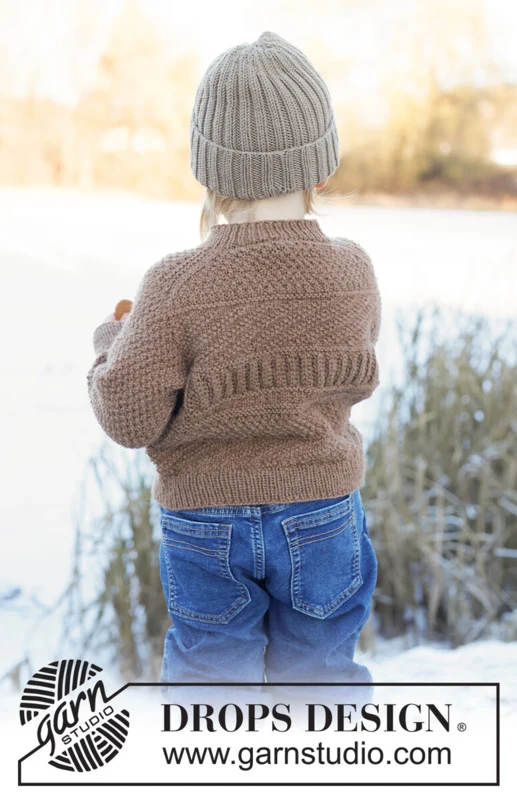 50-9 Woodland Wander Sweater by DROPS Design