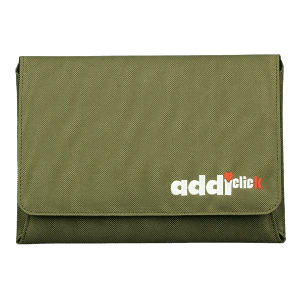 Addi Click Nature Olive Rundpindesæt