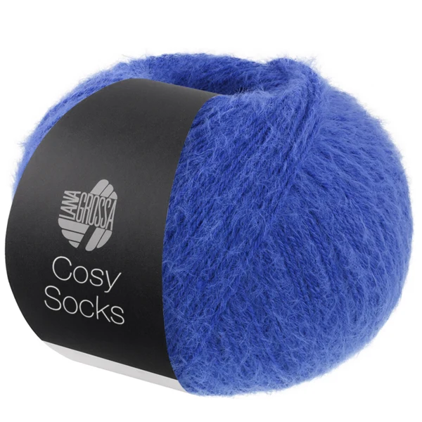 Lana Grossa Cosy Socks 15 Kongeblå