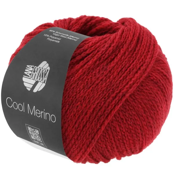 Lana Grossa Cool Merino 34 Rød