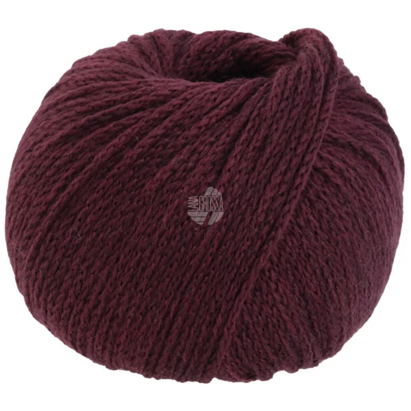 Lana Grossa Cool Merino 28 Rødbrun