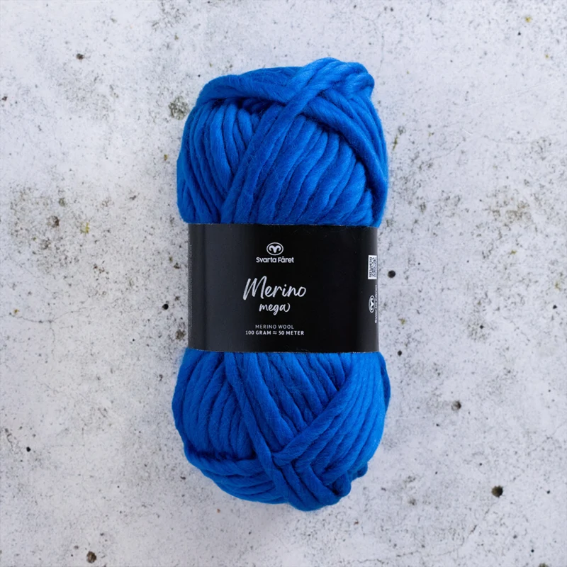 Svarta Fåret Merino Mega 00 Blå tone