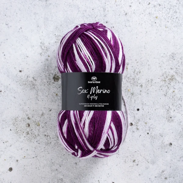 Svarta Fåret Sox Merino 4 ply 10 Kultklassiker