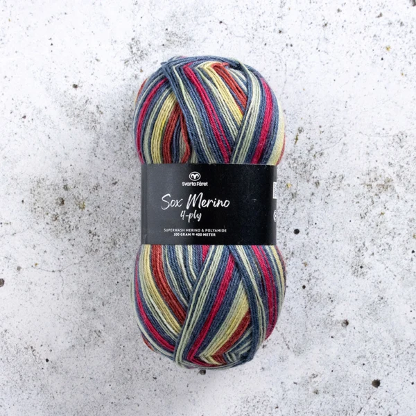 Svarta Fåret Sox Merino 4 ply 20 Ciderpresse