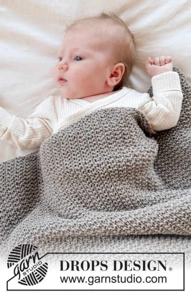 51-7 Dreamstone Blanket by DROPS Design