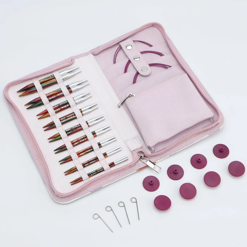 KnitPro Symfonie 2 Udskiftbare Rundpindesæt, Special Deluxe, 10 cm