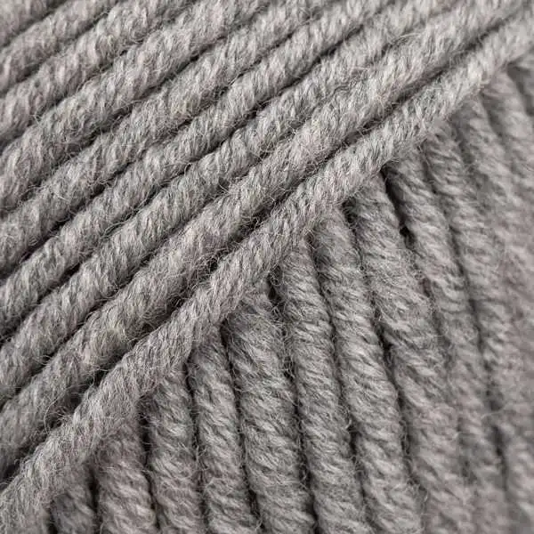 DROPS Big Merino 02 Grå (Mix)