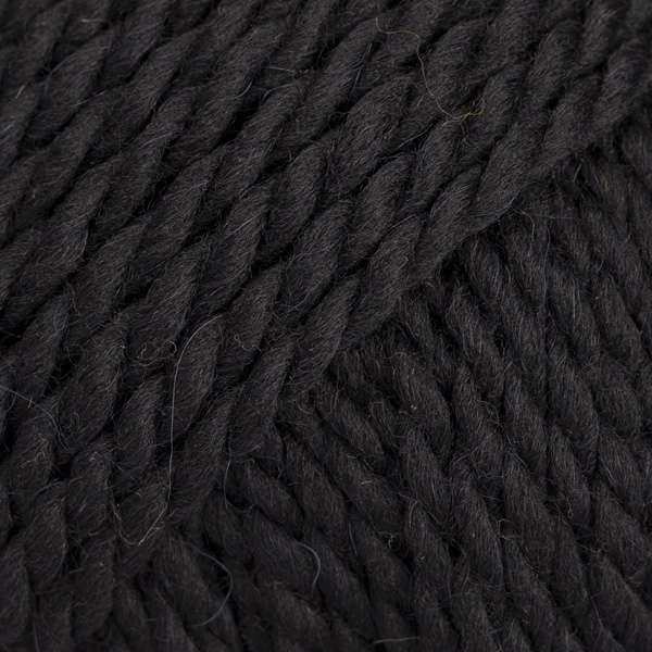 DROPS Andes 8903 Sort (Uni Colour)