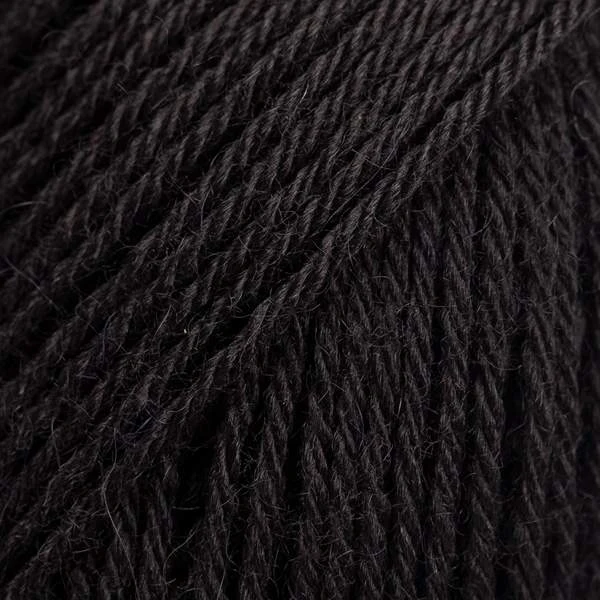 DROPS Nord 02 Sort (Uni Colour)