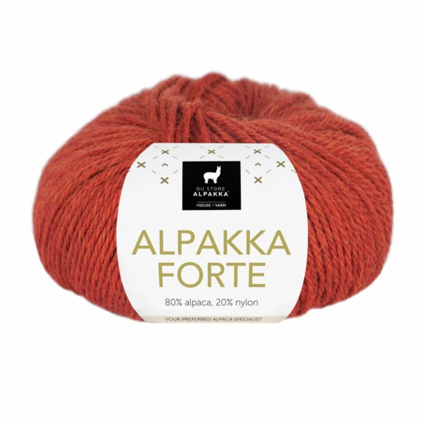 Du Store Alpakka Forte 703 Varm terracotta meleret