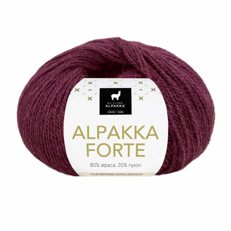 Du Store Alpakka Forte 753 Bordeaux