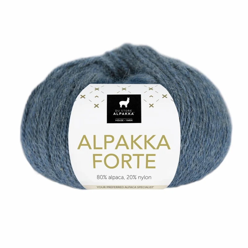 Du Store Alpakka Forte 707 Denim meleret