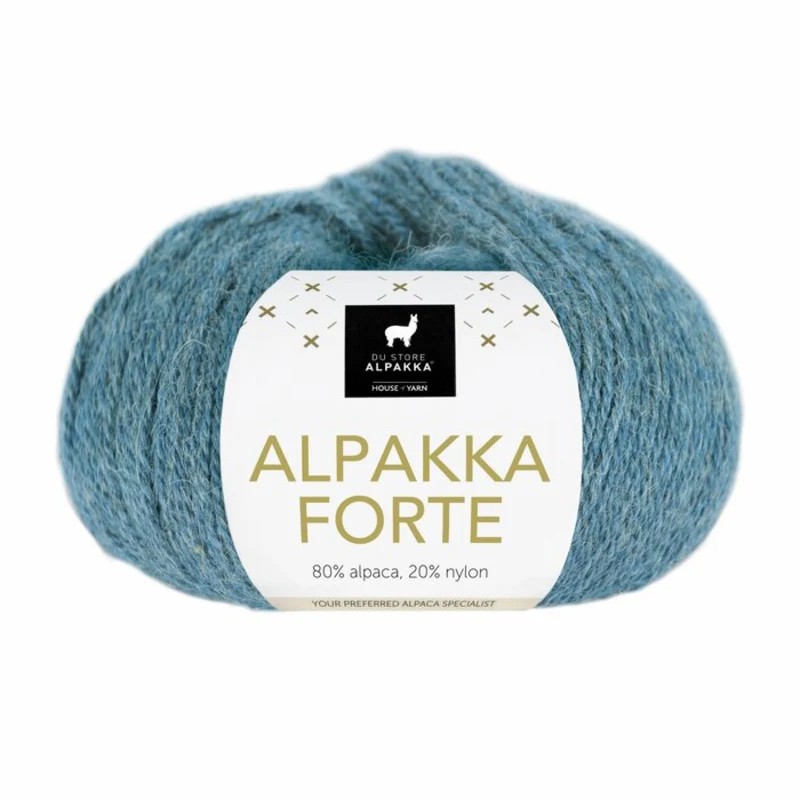 Du Store Alpakka Forte 714 Lys denim meleret