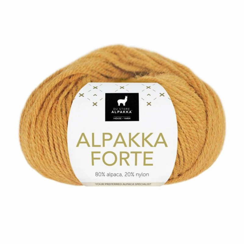 Du Store Alpakka Forte 718 Majsgul meleret
