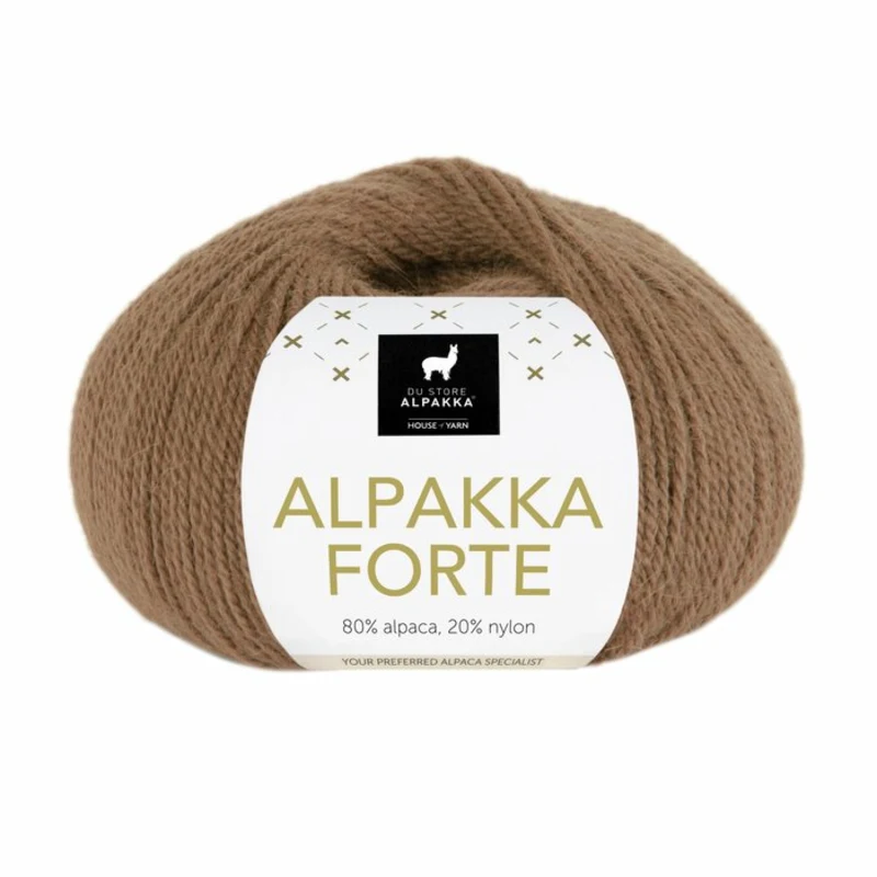 Du Store Alpakka Forte 742 Nøddebrun
