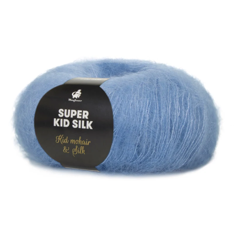 Mayflower Super Kid Silk 30 Lyseblå