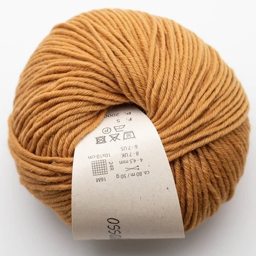BC Garn Semilla GROSSO 005 Karamel GOTS