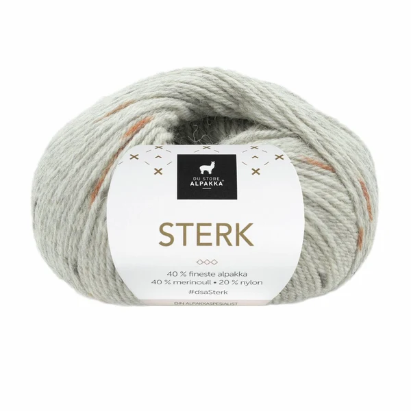Du Store Alpakka Sterk 921 Grå/kamel print