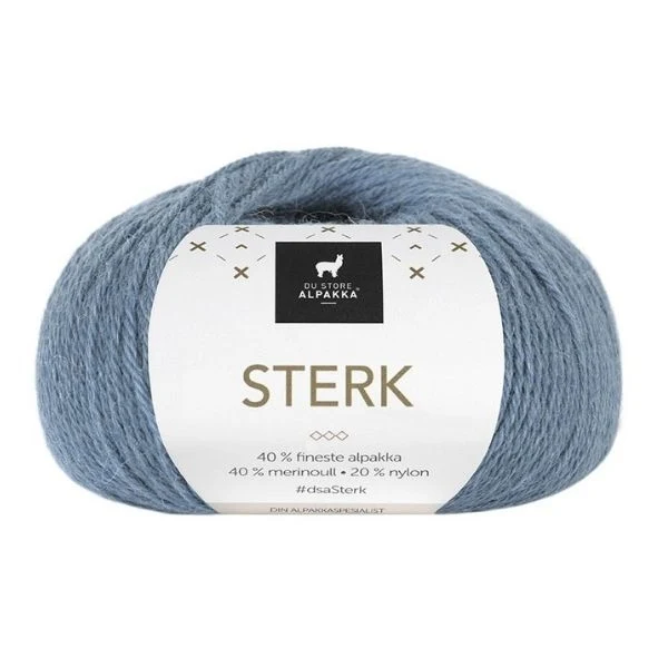Du Store Alpakka Sterk 901 Lys denim